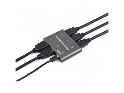 HDMI 4k Splitter, 1 In 4 Out, Share One HDMI source