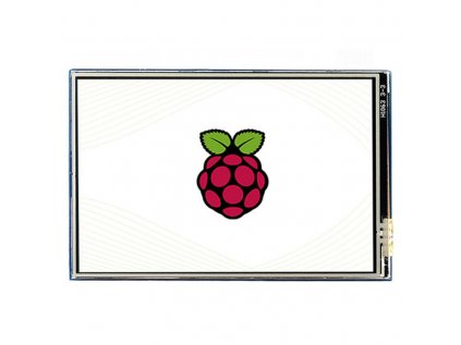 3,5-palcový odporový dotykový displej (B) pre Raspberry Pi, 480 × 320, IPS obrazovka, SPI