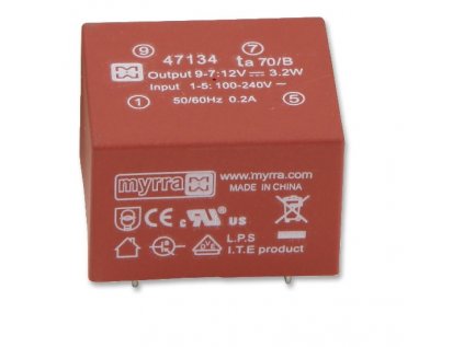 Zdroj AC/DC In 100-240VAC - Out 5VDC 10W
