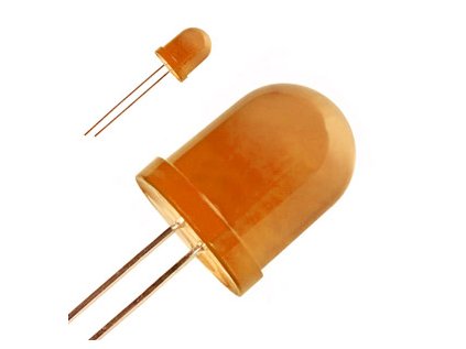 led 10mm orange