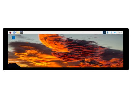 7,9 palcový Capacitive Touch Display for Raspberry Pi, 400×1280, IPS, DSI Interface