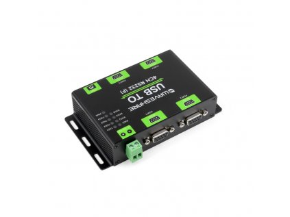 Industrial Isolated USB To 4-Ch RS232 Converter, USB To Serial Adapter RS Femal