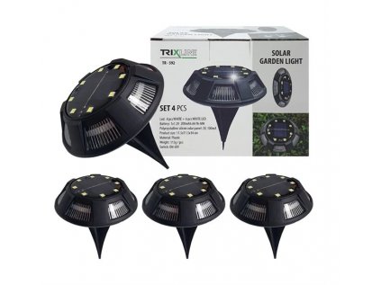 Svietidlo solárne TRIXLINE TR 592 4ks