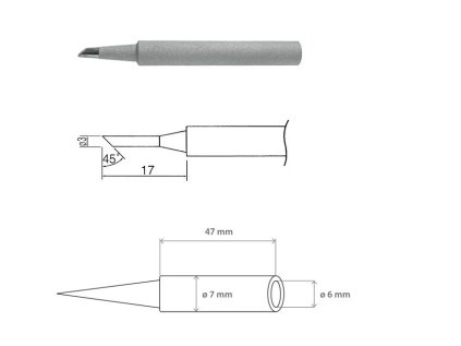 Hrot N1-36 pr.3.0mm (ZD-929C,ZD-931)