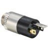 Konektor jack 3,5mm stereo na panel s maticou