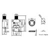 Nadprúdový tepelný istič ST-1 250VAC/10A alebo 32VDC/10A