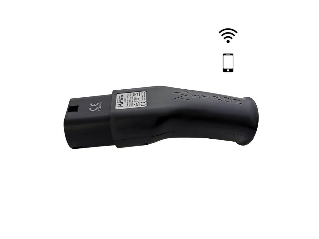 METRON AC-01 + WiFi + ZÁMEK adaptér TYPE 2 na Schuko