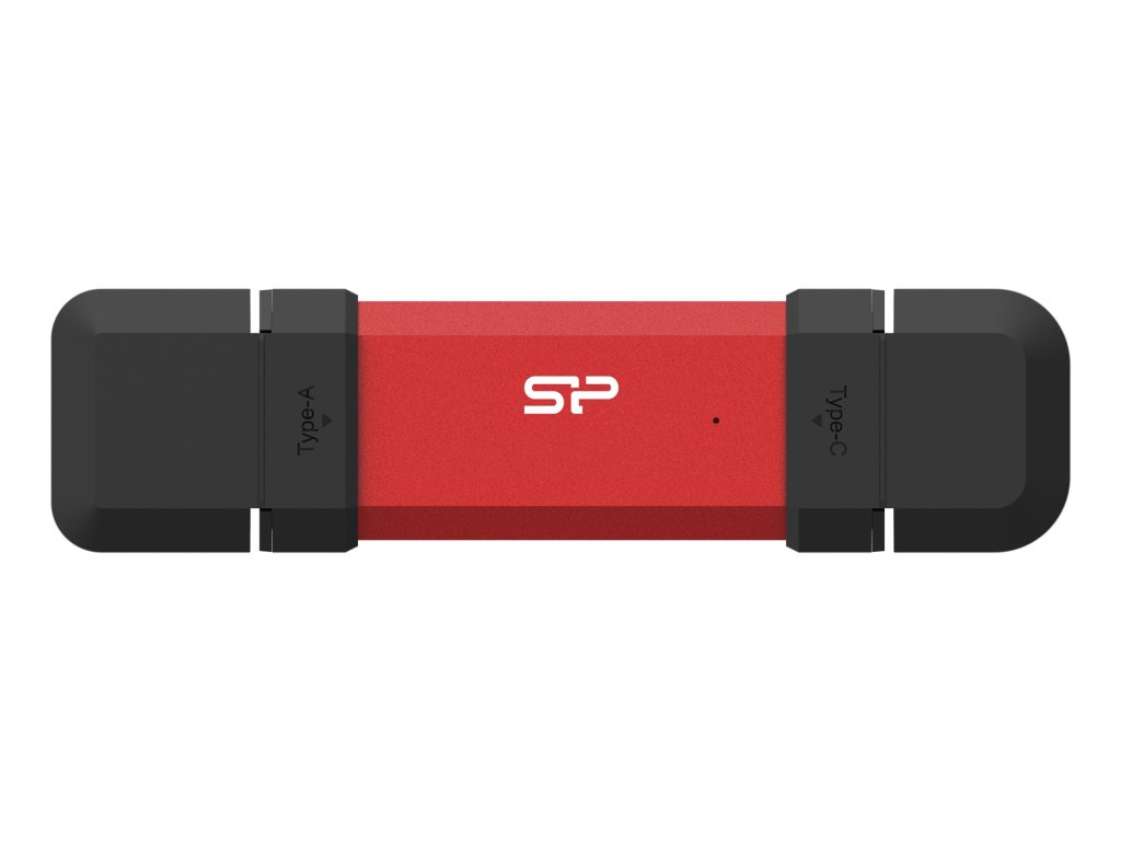 Silicon Power DS72 USB paměť 1 TB USB Type-A / USB Type-C 3.2 Gen 2 (3.1 Gen 2) Červená