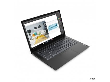 Lenovo V V14 i3-1115G4 Notebook 35,6 cm (14") Full HD Intel® Core™ i3 8 GB DDR4-SDRAM 256 GB SSD Wi-Fi 5 (802.11ac) Windows 10 Home Černá