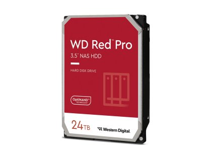 Western Digital Red Pro vnitřní pevný disk 24 TB 7200 ot/min 512 MB 3.5" SATA