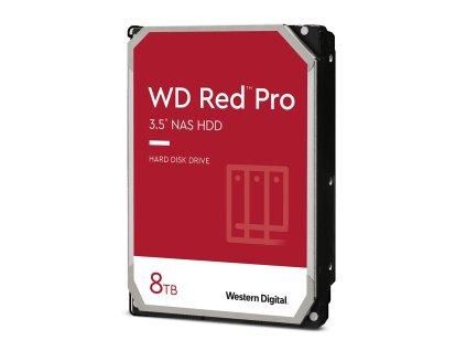 Western Digital Red Pro vnitřní pevný disk 8 TB 7200 ot/min 256 MB 3.5" SATA