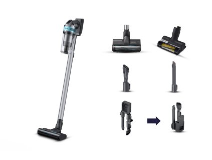 Samsung VS20B75AGR1 ruční vysavač Černá, Mátová barva Bezsáčkové