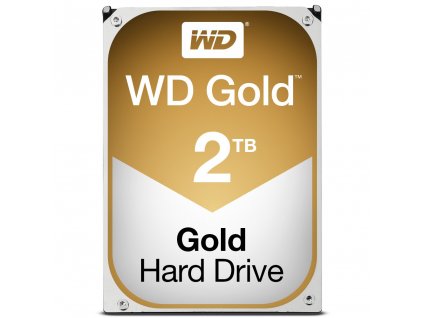Western Digital Gold vnitřní pevný disk 2 TB 7200 ot/min 128 MB 3.5" Serial ATA III