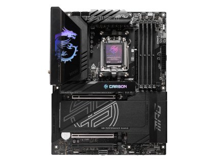 MSI MPG X870E CARBON WIFI základní deska AMD X870E Zásuvka AM5 ATX
