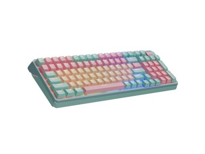 Cooler Master MK770 klávesnice Hraní USB + RF Wireless + Bluetooth QWERTY Americká angličtina Vícebarevný