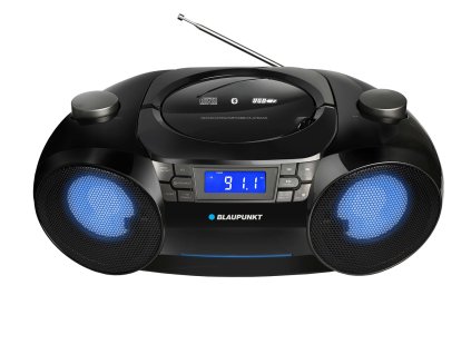 Blaupunkt BB31LED Digitální 6 W Černá, Šedá