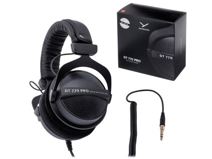 Beyerdynamic DT 770 PRO 250 OHM Black Limited Edition - uzavřená studiová sluchátka