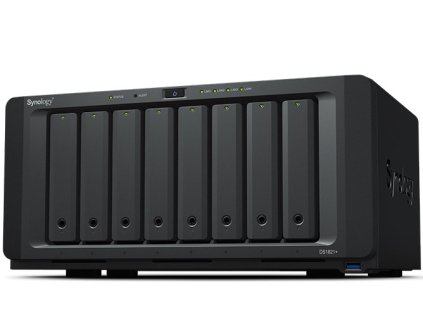 Synology DiskStation DS1821+ úložný server NAS Tower Ryzen Embedded V1500B 4 GB DDR4 0 TB DiskStation Manager Černá