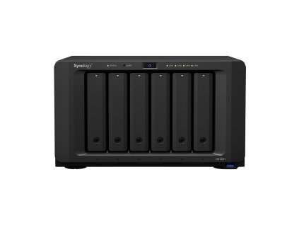 Synology DiskStation DS1621+ úložný server NAS Desktop Ryzen Embedded V1500B 4 GB DDR4 0 TB DiskStation Manager Černá