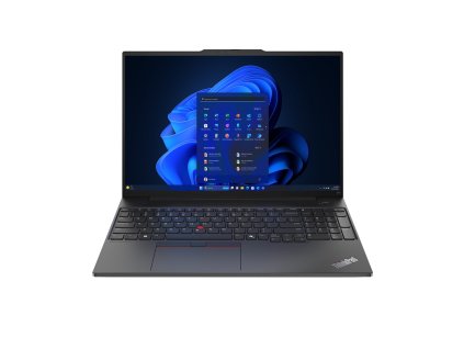 Lenovo ThinkPad E16 AMD Ryzen™ 7 7735HS Laptop 40,6 cm (16") WUXGA 16 GB DDR5-SDRAM 512 GB SSD Wi-Fi 6E (802.11ax) Windows 11 Pro Černá
