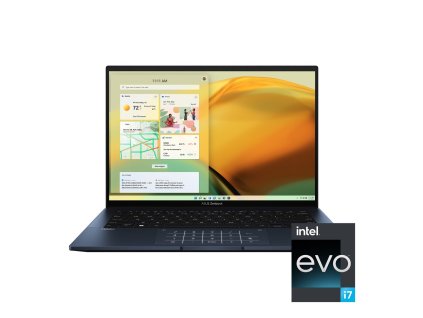 ASUS Zenbook 14 OLED UX3402VA-KN593X Notebook Intel Core i7-13700H 14“ 2.8K 16GB RAM 1TB SSD Intel IRIS XE Graphics Win 11 Pro Ponder Blue