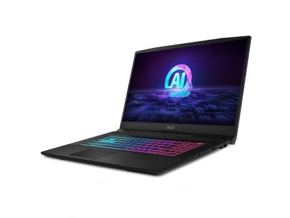 MSI Katana A17 AI B8VF-1004XPL AMD Ryzen™ 7 8845HS Laptop 43,9 cm (17.3") Full HD 16 GB DDR5-SDRAM 1 TB SSD NVIDIA GeForce RTX 4060 Wi-Fi 6E (802.11ax) NoOS Černá