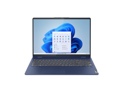 Lenovo IdeaPad Flex 5 16IRU8 Intel® Core™ i7 i7-1355U Hybridní (2v1) 40,6 cm (16") Dotyková obrazovka WUXGA 16 GB LPDDR4x-SDRAM 512 GB SSD Wi-Fi 6 (802.11ax) Windows 11 Home Modrá Nový / Repack
