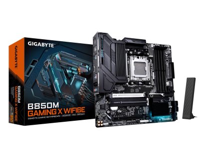 GIGABYTE B850M GAMING X WIFI6E AMD B850 Zásuvka AM5 Micro ATX