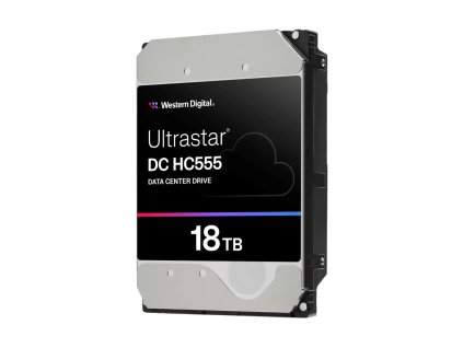 Western Digital Ultrastar DC HC555 vnitřní pevný disk 18 TB 7200 ot/min 512 MB 3.5" Serial ATA III
