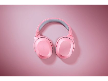 Razer Barracuda X Sluchátka Kabelový a bezdrátový Přes hlavu Hraní USB typu C Růžová
