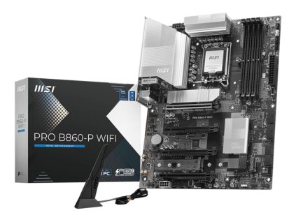 MSI PRO B860-P WIFI základní deska Intel B860 LGA 1851 (Socket V1) ATX