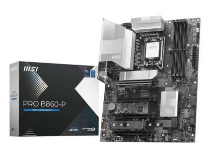 MSI PRO B860-P základní deska Intel B860 LGA 1851 (Socket V1) ATX
