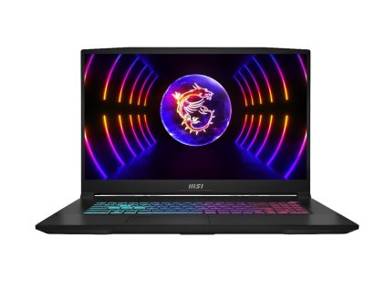 MSI Katana 17 B12VEK-1034XPL Intel® Core™ i5 i5-12450H Laptop 43,9 cm (17.3") Full HD 16 GB DDR5-SDRAM 512 GB SSD NVIDIA GeForce RTX 4050 Wi-Fi 6 (802.11ax) NoOS Černá