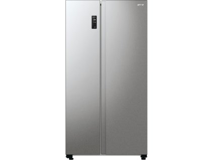Gorenje NRR9185EAXL lednice s mrazničkou (vedle sebe) Stojací 550 l E Stříbrná