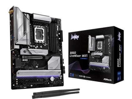 Asrock B860 LiveMixer WiFi Intel B860 LGA 1851 (Socket V1) ATX