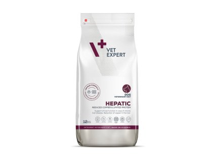 VET EXPERT Veterinary Diet Hepatic Dog - suché krmivo pro psy - 12kg