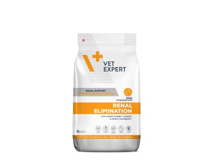VET EXPERT Veterinary Diet Renal Elimination Dog - suché krmivo pro psy - 8 kg