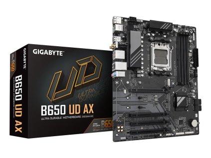 GIGABYTE B650 UD AX základní deska AMD B650 Zásuvka AM5 ATX