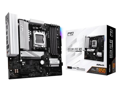 Asrock B850M Pro RS AMD B850 Zásuvka AM5 Micro ATX