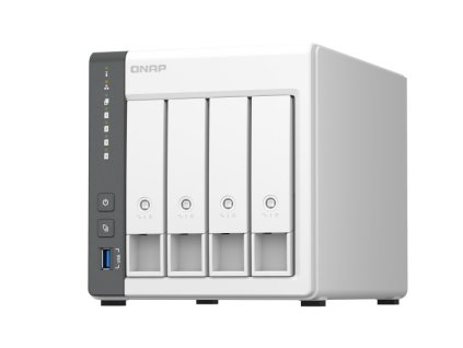 QNAP TS-433 NAS Tower Připojení na síť Ethernet Cortex-A55