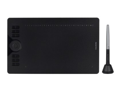 HUION HS610 grafický tablet 5080 lpi 254 x 158,8 mm USB Černá