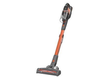 Black & Decker BHFEV182C-QW tyčový vysavač / elektrický smeták Tyčový vysavač 2 v 1 Baterie Suchý Bezsáčkové Oranžová, Titanová 2 Ah