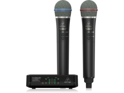 Behringer ULM302MIC - Digitální bezdrátový systém 2,4 GHz se 2 ručními mikrofony a přijímačem