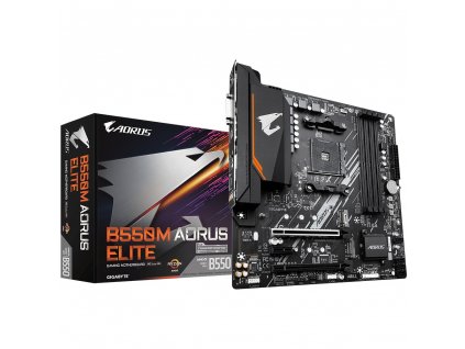 Gigabyte B550M AORUS ELITE Socket AM4 Micro ATX AMD B550