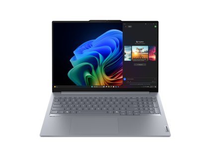 Lenovo ThinkBook 16 G7 QOY Qualcomm Snapdragon X1P-42-100 Laptop 40,6 cm (16") WUXGA 32 GB LPDDR5x-SDRAM 512 GB SSD Wi-Fi 7 (802.11be) Windows 11 Pro Šedá
