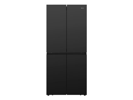 Hisense RQ563N4GB1 lednice s mrazničkou (vedle sebe) Stojací 454 l F Černá