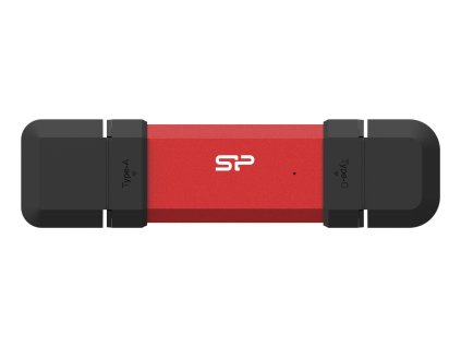 Silicon Power DS72 USB paměť 1 TB USB Type-A / USB Type-C 3.2 Gen 2 (3.1 Gen 2) Červená
