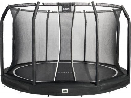 Trampolína Premium Ground Combo 396 cm černá