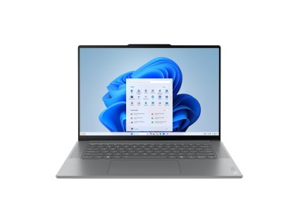 Lenovo Yoga Slim 7i Gen 9 Aura Edition Intel Core Ultra 7 256V Laptop 38,9 cm (15.3") Dotyková obrazovka 2.8K 16 GB LPDDR5x-SDRAM 512 GB SSD Wi-Fi 7 (802.11be) Windows 11 Home Šedá