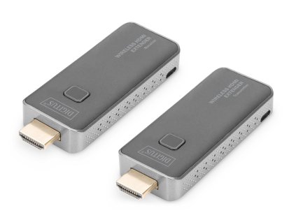 Digitus DS-55318 AV prodlužovačka AV vysílač a přijímač Černá